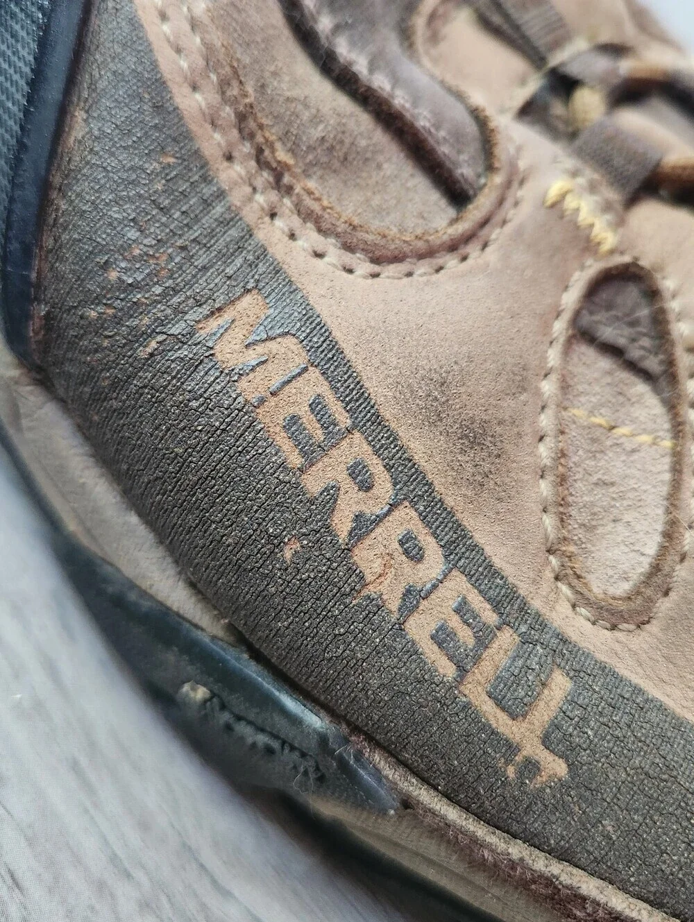 Merrell Refuge Core Mid Waterproof hiking boots men size 12 gorpcore camping